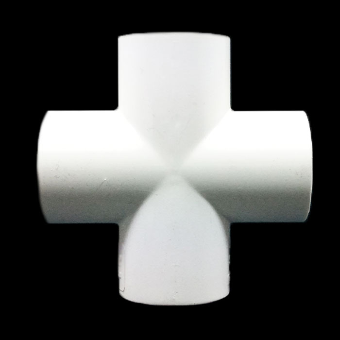 TEE CROSS PVC SCH 40 1