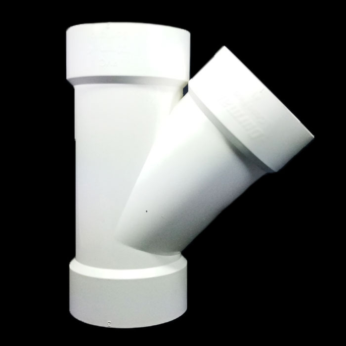 WYE PVC DWV 6